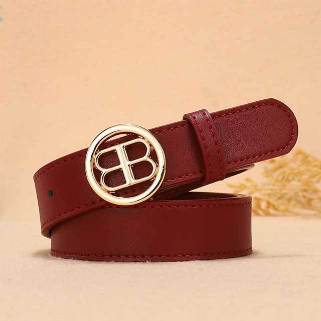 Fashion Design Leather Trousers Belt