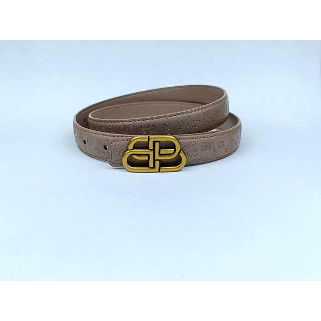 Fashion Embossing Leather Adults Belt