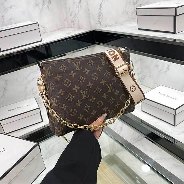 Leather Fashion Print Women Crossbody Bag