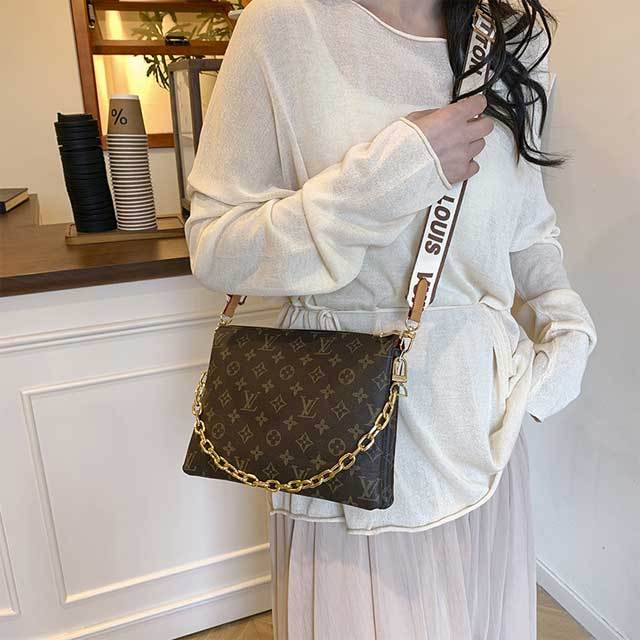 Leather Fashion Print Women Crossbody Bag
