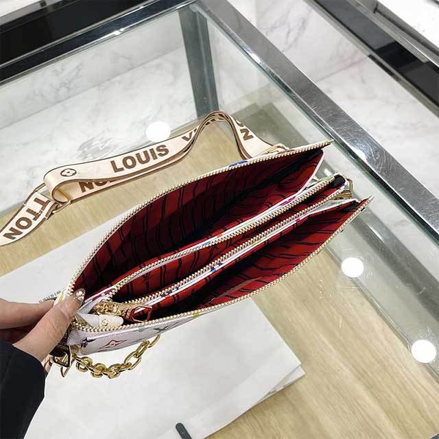 Leather Fashion Print Women Crossbody Bag
