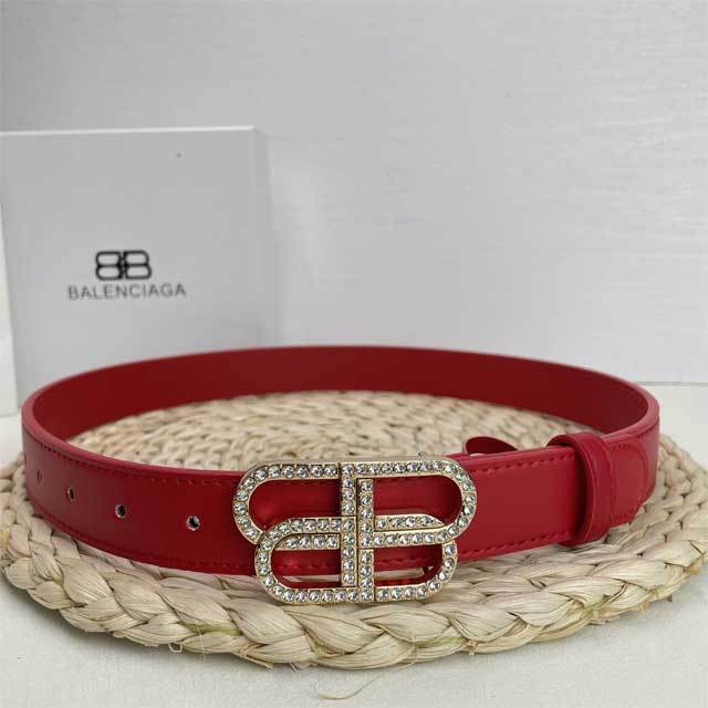 Rhinestones Fashion Leather Adults Belt