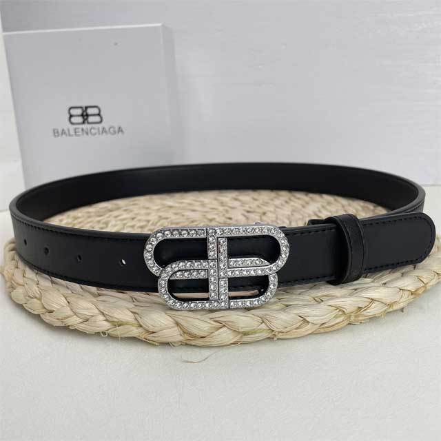 Rhinestones Fashion Leather Adults Belt