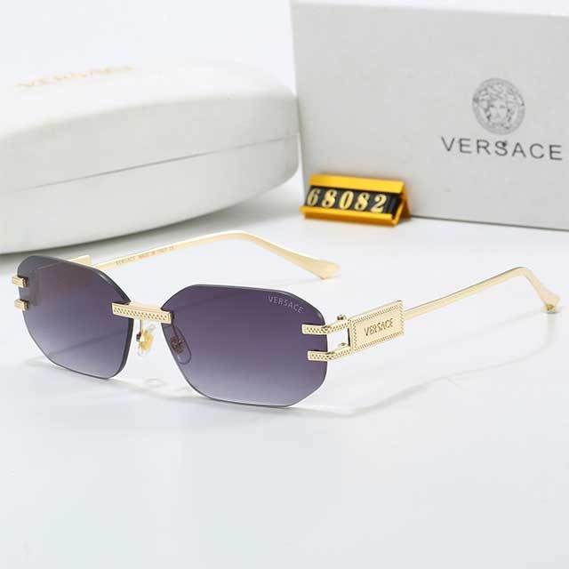 Small Frameless Retro Sunglasses