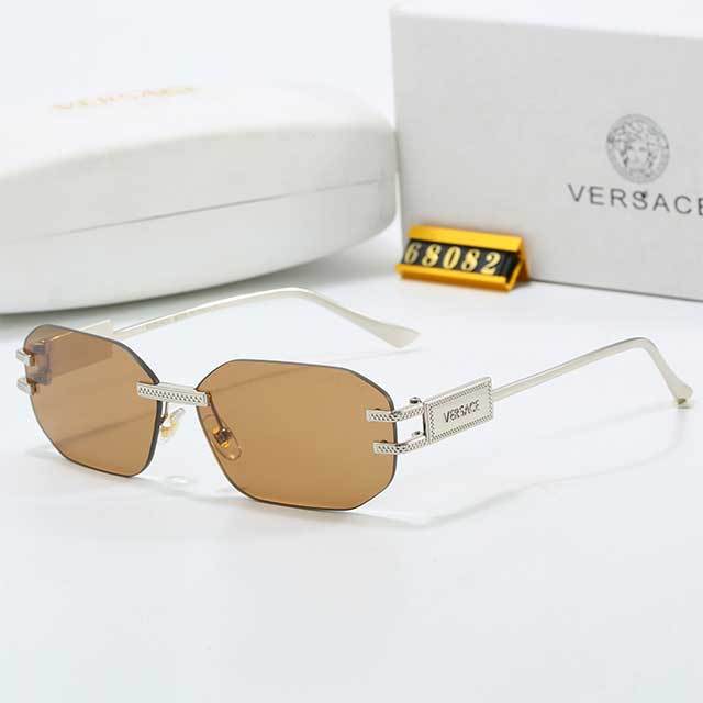 Small Frameless Retro Sunglasses