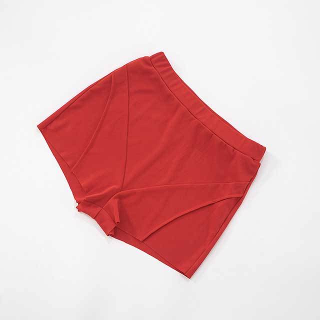 Solid Color Zip Up Tank Top Slim Fit Short Set