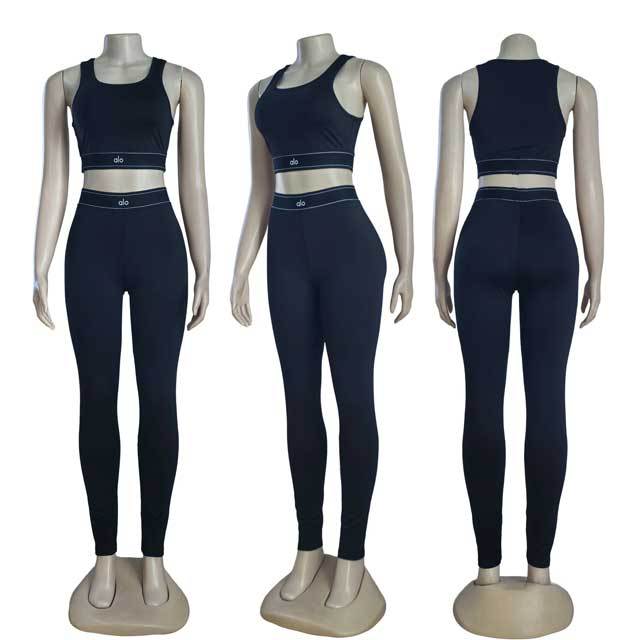 High Elastic Yoga Pants Set