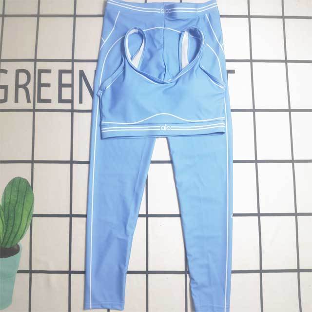 Tank Top Elastic Yoga Pants Set