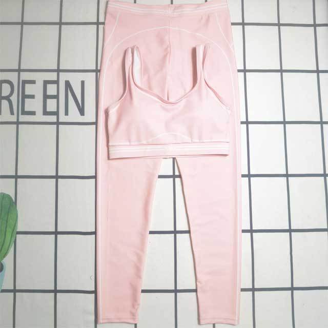 Tank Top Elastic Yoga Pants Set