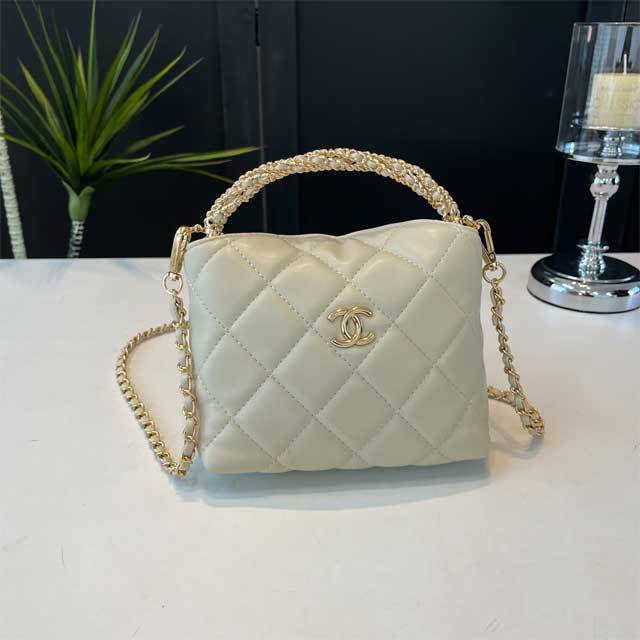Chained Leather Fashion Crossbody Bag