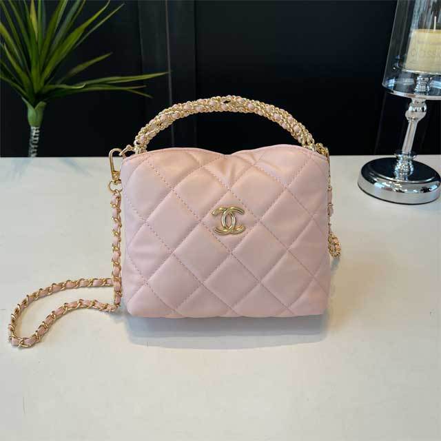 Chained Leather Fashion Crossbody Bag
