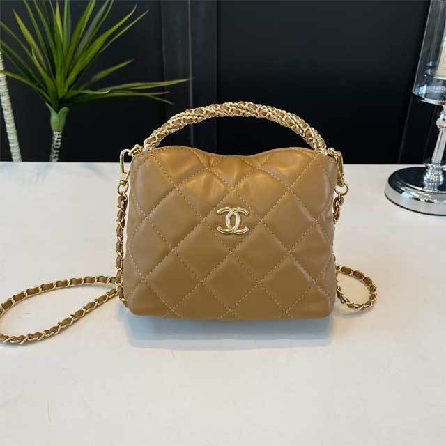 Chained Leather Fashion Crossbody Bag