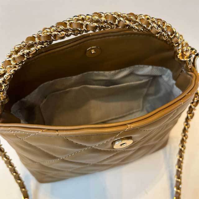 Chained Leather Fashion Crossbody Bag