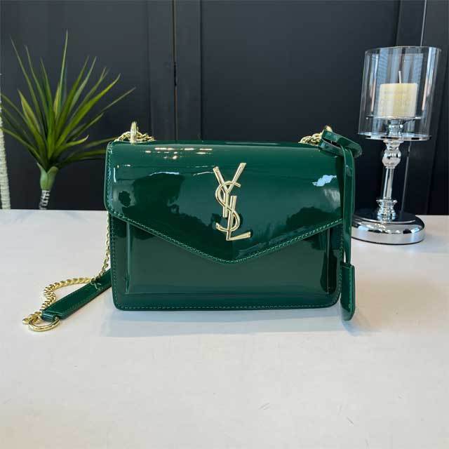 Fashion Chained Leather Shoulder Bag