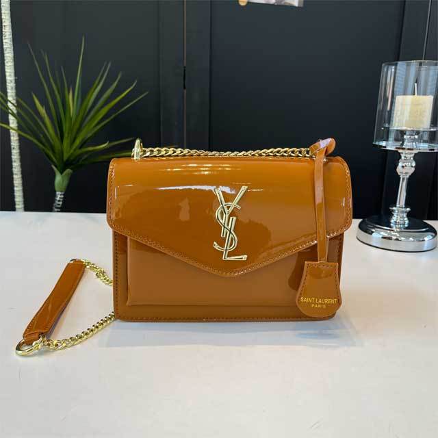 Fashion Chained Leather Shoulder Bag