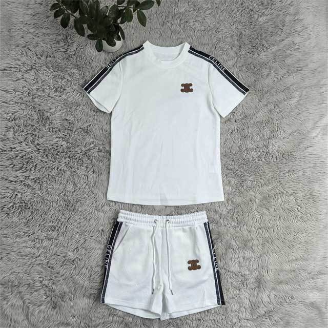 Fashion Jacquard Women Short Set