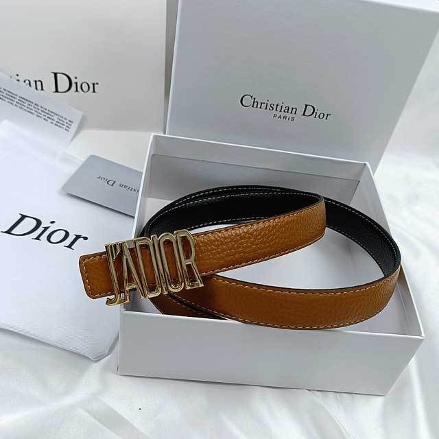 Metal Logo Women Fashion Leather Belt