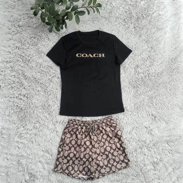 Printed Fashion Sport Short Set