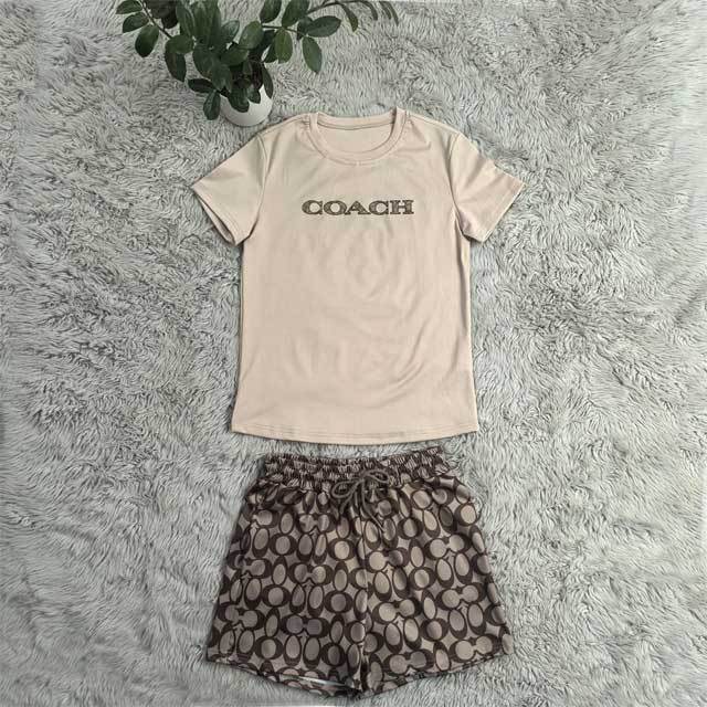 Printed Fashion Sport Short Set