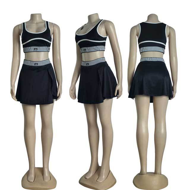 Summer Fashion Sport Skirt Set