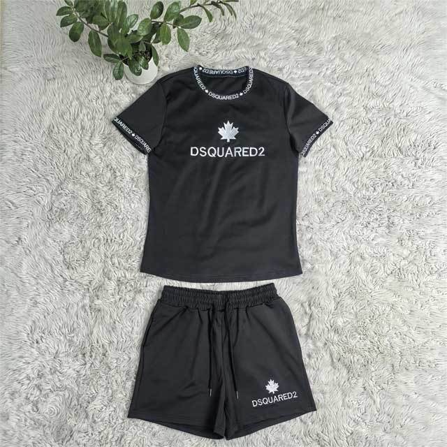 Fashion Embroidery Women Short Set