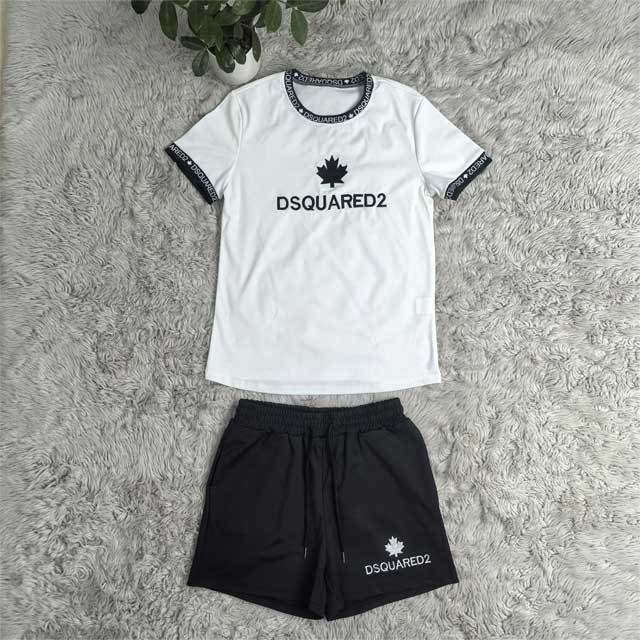 Fashion Embroidery Women Short Set