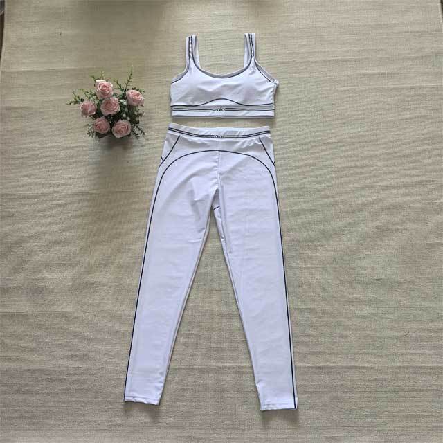 Fashion Women Skinny Yoga Pants Suit