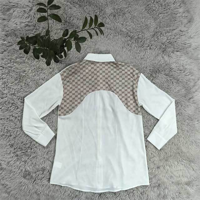Embroidery Fashion Women Long Sleeve Shirt