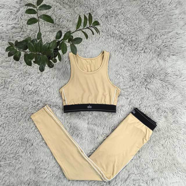 High Waist Skinny Yoga Pants Suit