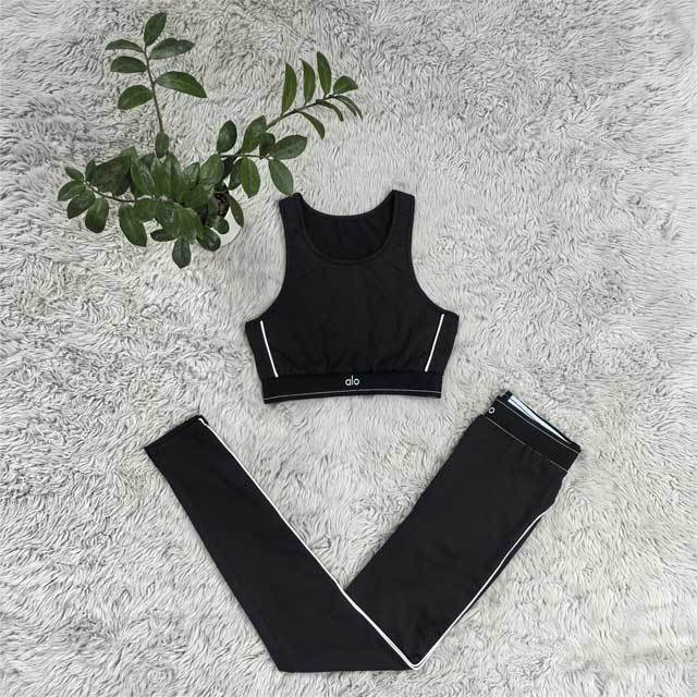 High Waist Skinny Yoga Pants Suit
