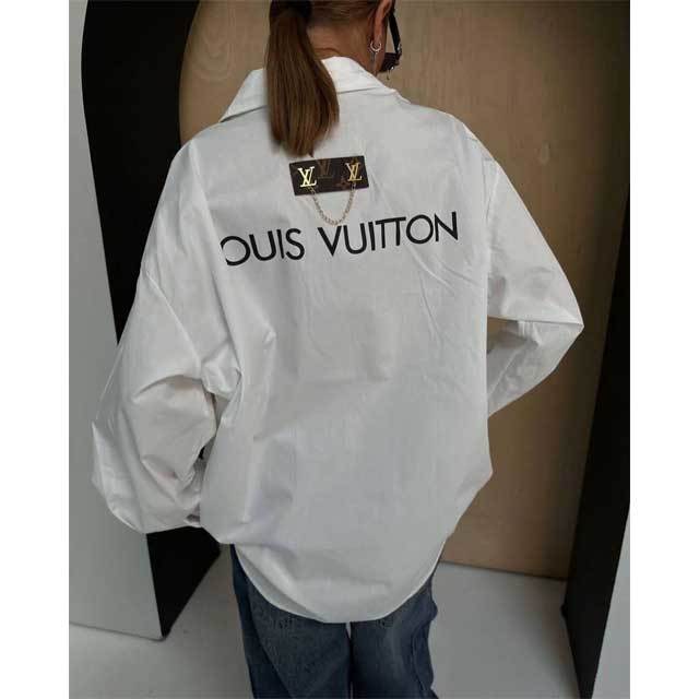 Metal Logo Fashion Casual Shirt
