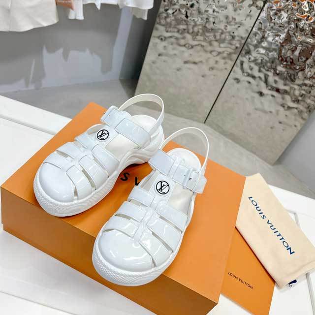 Thick-Soled Hollow Out Fashion Sandals