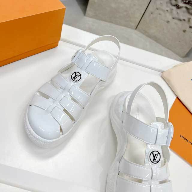 Thick-Soled Hollow Out Fashion Sandals