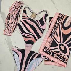 Pink Headscarf & scarf Set