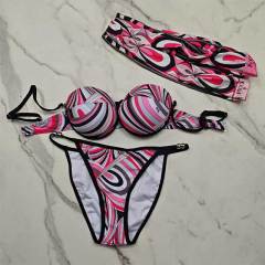 Pink headscarf set