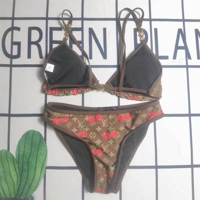 Cherry Print Women Bikini Set
