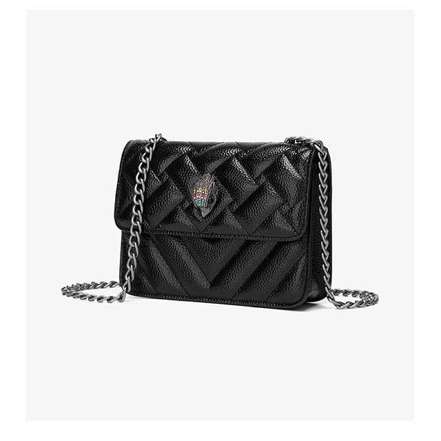 Color Block Chain Shoulder Bag