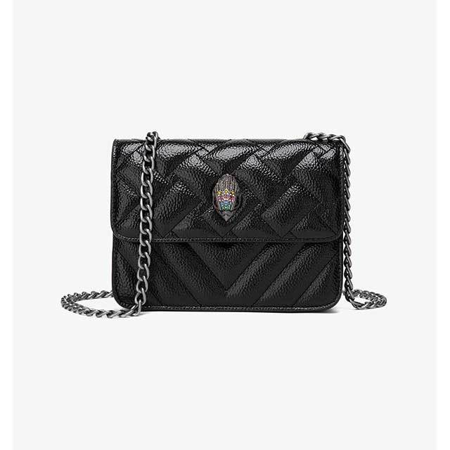 Color Block Chain Shoulder Bag