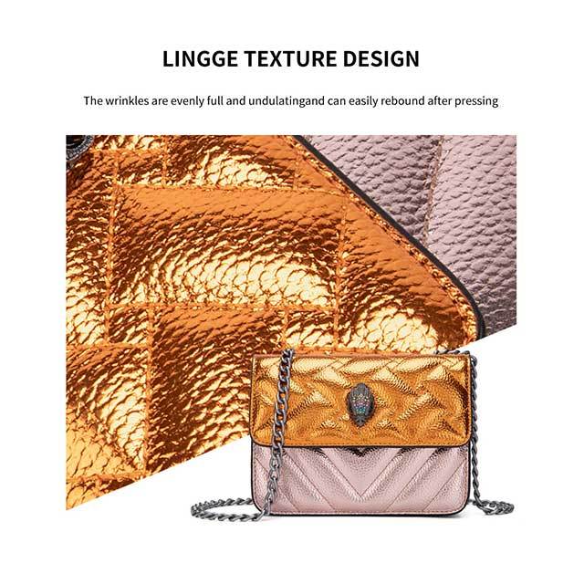 Color Block Chain Mini Shoulder Bag