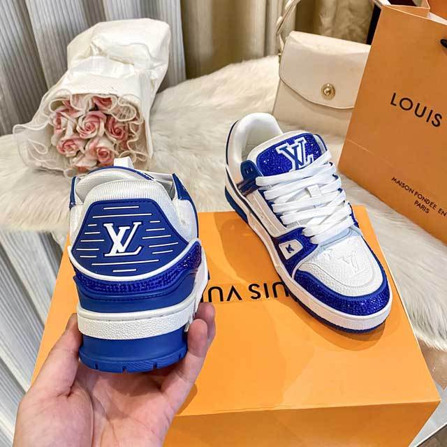 Rhinestones Fashion Unisex Vintage Sneaker