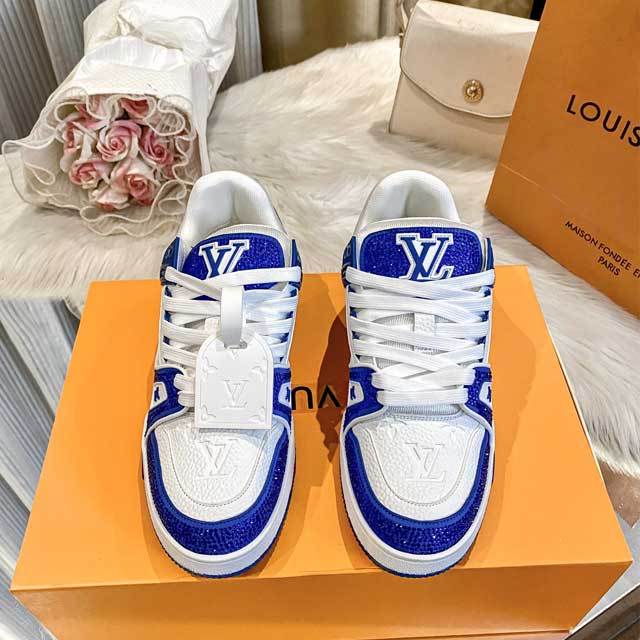 Rhinestones Fashion Unisex Vintage Sneaker