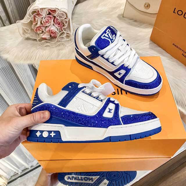 Rhinestones Fashion Unisex Vintage Sneaker
