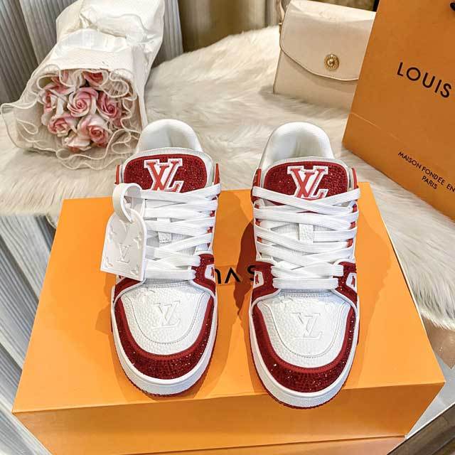 Rhinestones Fashion Unisex Vintage Sneaker