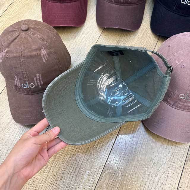 Washed Ripped Fashion Baseball Cap