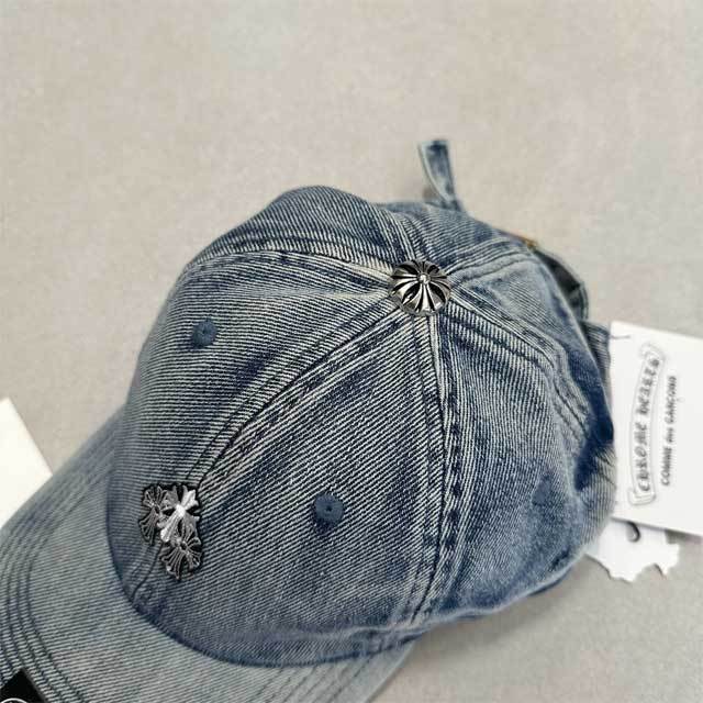 Denim Ripped Baseball Cap