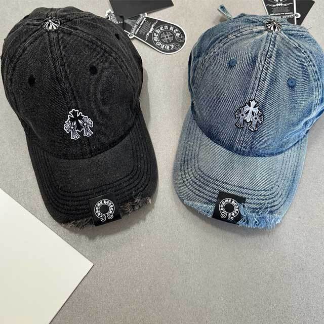 Denim Ripped Baseball Cap