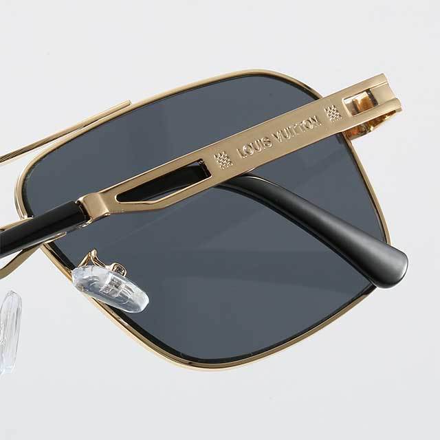 Square Metal Frame Luxury Fashion Glasses