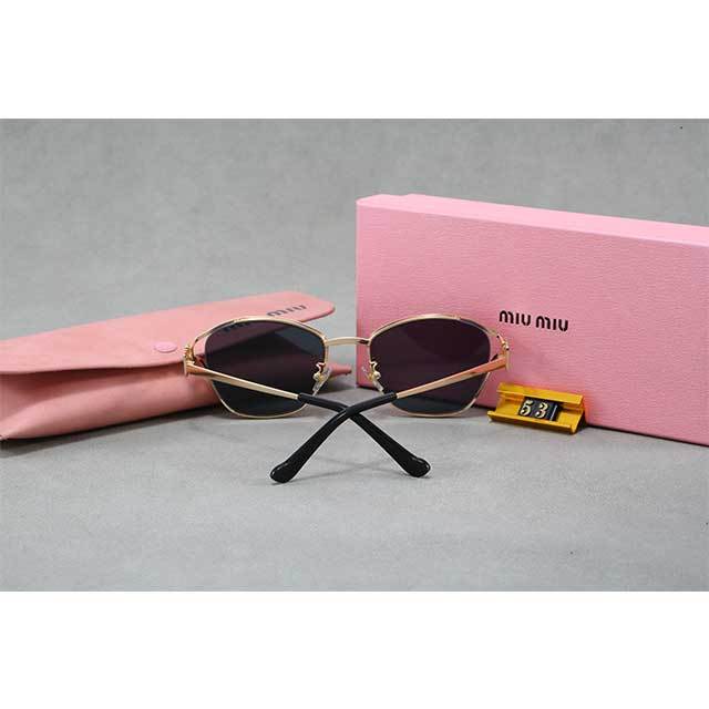 Metal Small Frame Retro Style Sunglasses
