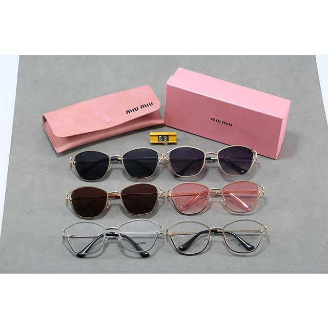 Metal Small Frame Retro Style Sunglasses