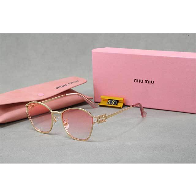 Metal Small Frame Retro Style Sunglasses